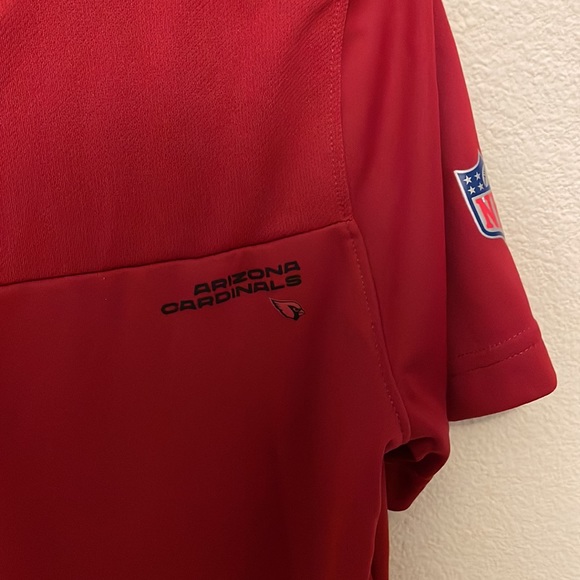 Red Arizona Cardinals Nike Dry Fit Shirt - Picture 2 of 3